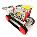 Assembly Metal Model Excavator Toy Building Puzzles Kids Intelligence Toy LX015