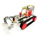 Assembly Metal Model Excavator Toy Building Puzzles Kids Intelligence Toy LX015