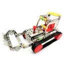 Assembly Metal Model Excavator Toy Building Puzzles Kids Intelligence Toy LX015