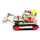 Assembly Metal Model Excavator Toy Building Puzzles Kids Intelligence Toy LX015