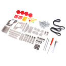 Assembly Metal Model Excavator Toy Building Puzzles Kids Intelligence Toy LX015