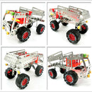 Assembly Metal Model Car Toy Building Puzzles Kids Intelligence Toy LX019