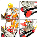 Assembly Metal Crane Model Toy Building Puzzles Kids Intelligence Toy LX014