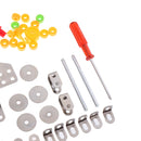 Assembly Metal Crane Model Toy Building Puzzles Kids Intelligence Toy LX014