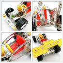Assembly Metal Model Car Toy Building Puzzles Kids Intelligence Toy LX018