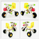 Assembly Metal Model Motorbike Toy Building Puzzles Kids Intelligence Toy LX001
