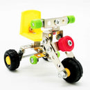 Assembly Metal Model Motorbike Toy Building Puzzles Kids Intelligence Toy LX001