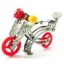 Assembly Metal Model Motorbike Toy Building Puzzles Kids Intelligence Toy LX002
