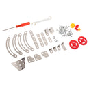 Assembly Metal Model Motorbike Toy Building Puzzles Kids Intelligence Toy LX002