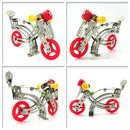 Assembly Metal Model Motorbike Toy Building Puzzles Kids Intelligence Toy LX002