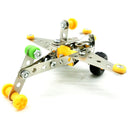 Assembly Metal Plane Model Toy Building Puzzles Kids Intelligence Toy LX006