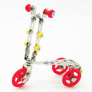 Assembly Metal Scooter Model Toy Building Puzzles Kids Intelligence Toy LX003