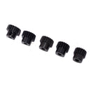6PCS 48DP 17T - 22T Pinion Motor Gear Combo Set for 1/10 RC Car Motor Black