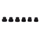 6PCS 48DP 17T - 22T Pinion Motor Gear Combo Set for 1/10 RC Car Motor Black