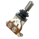 Black Electric Guitar Pickup Selector 3 Way Toggle Switch w/ Tip Cap for LP Instrument Accs