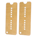 2x Brass Guitar Soapbar Humbucker Pickup Base Plate 50mm 52mm Pole Spacing