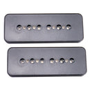 2 Humbucker Pickup Slug Bobbin Cover 50mm 52mm for Soapbar p90 Guitar Pickup
