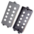 2Pcs Humbucker Pickup Cover Double Coil for 5-String Electric Bass Replacement Parts