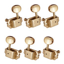 Set of 6 3R3L Electric Guitar Strings Tuning Pegs Keys Tuners for Stratocaster Tele Guitar Parts