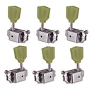Folk Guitar String Locking Key Tuner Tuning Pegs 3R3L for LP Electric Guitar