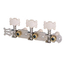3R3L Classical Guitar String Tuning Pegs Keys Machine Heads Tuners with White Button