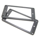 2pcs Plastic Humbucker Flat Pickup Mounting Ring Frames for Electric Guitar