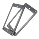 2pcs Plastic Humbucker Flat Pickup Mounting Ring Frames for Electric Guitar
