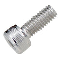 6pcs Electric Guitar Tremolo Bridge Locked String Saddles Screws Part Silver