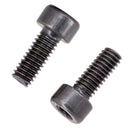 6pcs M4 Electric Guitar Nut Clamp Locked String Saddle Hexagon Screws Black