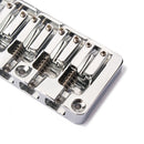 6-String Quality Electric Bass Guitar Instrument Bridge Chrome DIY Accessory
