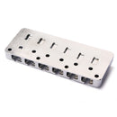 6-String Quality Electric Bass Guitar Instrument Bridge Chrome DIY Accessory