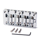 4-String Quality Electric Bass Guitar Instrument Bridge Chrome DIY Accessory
