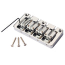 4-String Quality Electric Bass Guitar Instrument Bridge Chrome DIY Accessory
