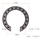 Guitar Parts Soundhole Inlay Rosette Hard PVC Instrument Accessory 40/41inch