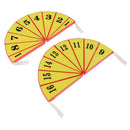 1 Set Printed Magnetic Fraction Circles Learning Resources Mathematics Teaching Aids