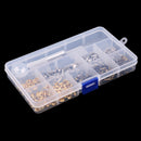 135PCS Metal No Sewing Snap Button Press Stud Leather Clothes Fastener Rivet