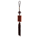 Wood Ethnic Chinese Abacus Amulet Pendant Car Rearview Mirror Charm Ornament