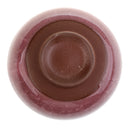 Portable Ceramic Chinese Writing Painting Brush Dish Bowl Brush Dipped In Water Cup Reddish Brown