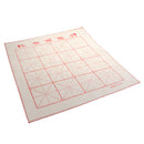 Wool Chinese Brush Calligraphy Felt Grid Pad Writing Props 20.19 x 19.48inch