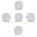 5pcs 6mm Thick Rest Thumb Pad for Clarinet Oboe Reed Instrument Replacement White