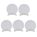 5pcs 6mm Thick Rest Thumb Pad for Clarinet Oboe Reed Instrument Replacement White