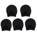 5pcs Thickness 10mm Black Rubber Clarinet Oboe Thumb Rest Cushion Pad Protector