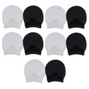 5pcs Thickness 10mm Black Rubber Clarinet Oboe Thumb Rest Cushion Pad Protector