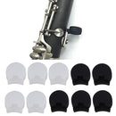 5pcs Thickness 10mm Black Rubber Clarinet Oboe Thumb Rest Cushion Pad Protector