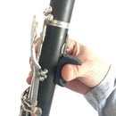Under 14.5mm Adjustable Nritle Rubber Thumb Finger Rest for Clarinet Oboe Parts