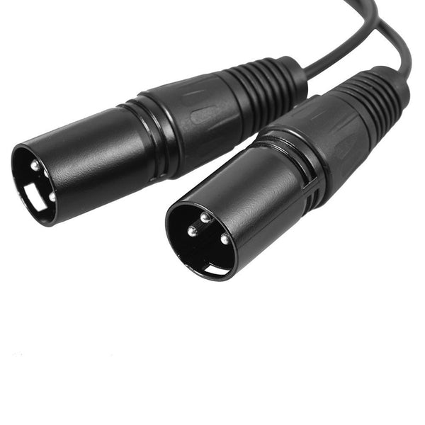 1.5m/ 5ft Audio Cable Dual XLR Male to Dual RCA Male Plug for Microphone AMP