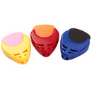 3 Pieces Acoustic Electric Guitar Pick Case with Picks for Guitar Accessories