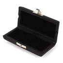 1Pc Wooden Oboe Reeds Case Holder Box for 3x Reeds Capacity Instrument Accs Black