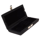 1Pc Wooden Oboe Reeds Case Holder Box for 3x Reeds Capacity Instrument Accs Black
