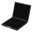 1Pc Wooden Oboe Reeds Case Holder Box for 10x Reeds Capacity Instrument Accs Black